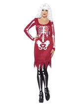 Beauty Bones Costume, Red