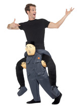 Piggyback Dictator Costume, Grey