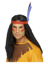 Native American Inspired Brave Wig, Black