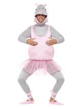 Ballerina Hippo Costume, Pink