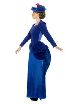 Deluxe Victorian Vixen Costume, Blue