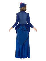 Deluxe Victorian Vixen Costume, Blue