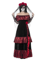 Deluxe Day of the Dead Bride Costume, Black