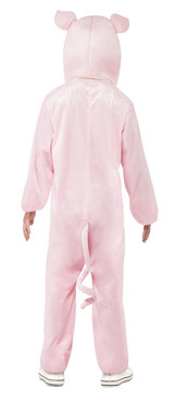 Pig Costume, Pink, Adult