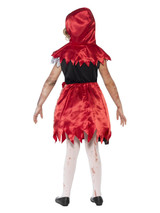 Zombie Miss Hood Costume, Red