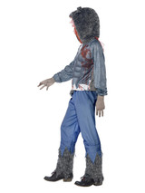 Deluxe Wolf Warrior Costume, Grey