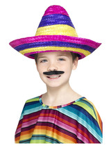 Sombrero Hat, Multi-Coloured