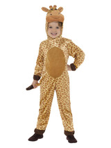 Giraffe Costume, Brown, Child