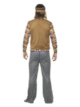 60s Singer Costume, Male, Multi-Coloured