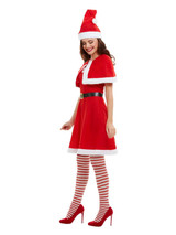 Miss Santa Costume, Red with Dress and Cape