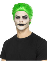 Slick Trickster Wig, Green