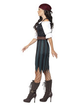 Pirate Deckhand Costume, Blue