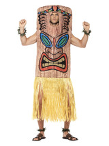 Tiki Totem Costume, Brown