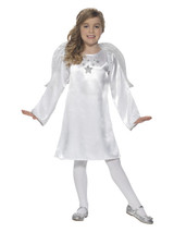 Angel Costume, White with Wings, Child