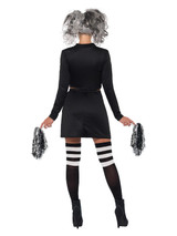 Fever Gothic Cheerleader Costume, Black