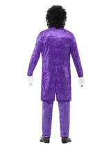 80s Purple Musician Costume, Purple