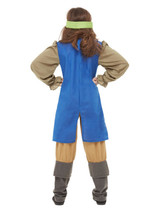 Horrible Histories Pirate Captain Costume, Blue