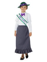 Victorian Suffragette Costume, Grey