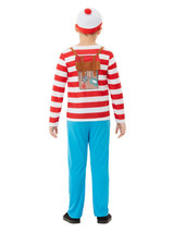 Where's Wally? Deluxe Costume, Red & White