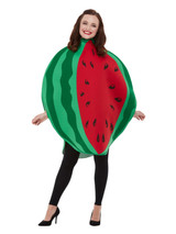 Watermelon Costume, Red & Green