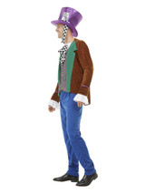 Mad Hatter Costume, Multi-Coloured