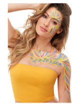 Smiffys Make-Up FX, Rainbow Festival Kit,