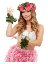 Hawaiian Luau Tiki Kit, Green & Pink