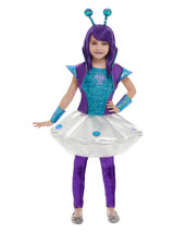 Alien Girl Costume, Silver