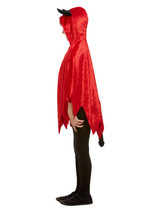 Devil Hooded Cape, Red