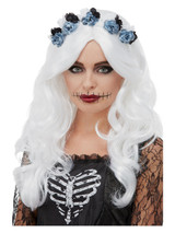 Day of the Dead Wig, White