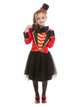 Deluxe Ringmaster Costume, Red, Child