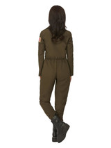 Top Gun Maverick Ladies Aviator Costume, Green