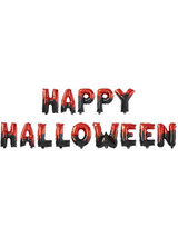 Happy Halloween Foil Balloon Letter Garland