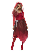 Grave Yard Bride Costume, Red