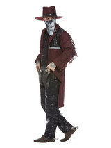 Deluxe Dark Spirit Western Cowboy Costume, Mens