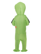 Inflatable Alien Abduction Costume, Green