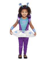 Toddler Alien Costume, Silver