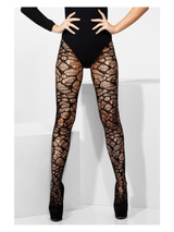 Fever Web Crochet Tights