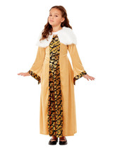 Deluxe Medieval Countess Costume, Gold, Child