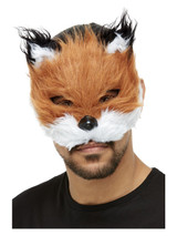 Fox Face Mask, Orange