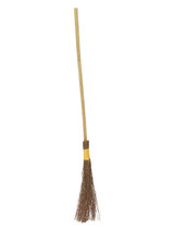 Authentic Witch's Broom Stick, Brown