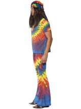 1960s Tie Dye Couples Costume