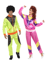 Retro Shell Suit Couples Costumes