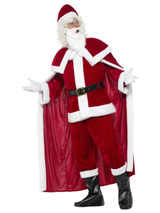 Deluxe Mr and Mrs Claus Couples Costume