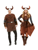 Barbarian Viking Couples Costume