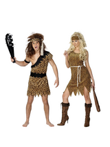 Caveman and Cavewoman Couples Costume