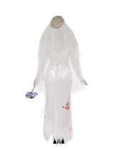 Till Death Do Us Part Zombie Bride and Groom Couples Costume