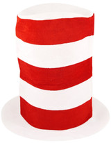 Child's Striped Fancy Dress Top Hat