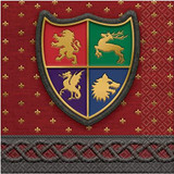 Medieval Throne Games Small Party Napkins