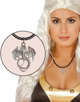 Adults Dragon House Crest Fancy Dress Necklace